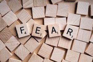 Fear spelled out